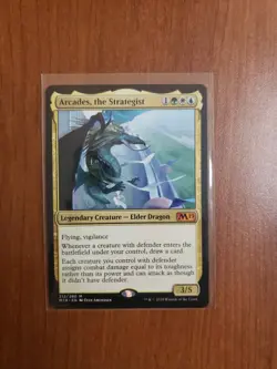 MTG Magic the Gathering Arcades, the Strategist 212 Core Set 2019 NM - Image 1