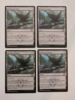 4x Nesting Grounds - Modern Horizons 3 - MH3 - Near Mint - MTG - Image 1