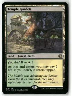 Temple Garden Lorwyn Eclipsed Regular MTG NM - Image 1