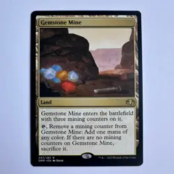 Gemstone Mine 247 NM Normal R Dominaria Remastered MTG - Image 1