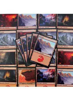 Magic The Gathering Basic Lands - 20,000 Mountains - Image 1