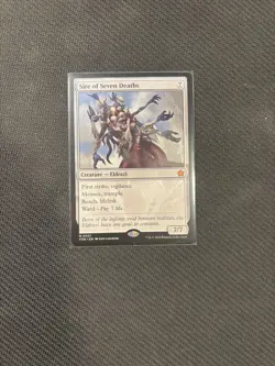 1x MTG English Sire of Seven Deaths NM UNPLAYED Foundations - Image 1