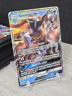 Pokemon Card TCG Greninja GX SM197 Holo Black Star Promo Sun and Moon 2019 NM - Image 1