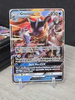Pokemon Card TCG Greninja GX SM197 Holo Black Star Promo Sun and Moon 2019 NM - Image 3