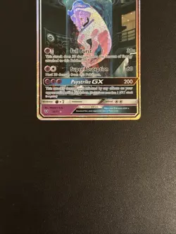 Pokemon TCG Shining Legends Mewtwo GX English Card 78/73 Secret Rare - Image 3