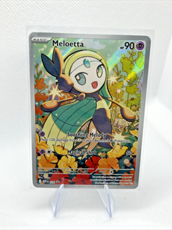Pokemon Meloetta 026 Me: Mega Evolution Black Star Promo Holo (NM) - Image 1