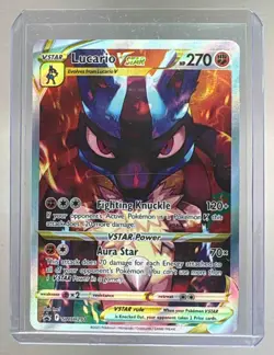 Lucario VSTAR 2023 Pokemon Sword & Shield Crown Zenith ETB Promo #SWSH291 - Image 1