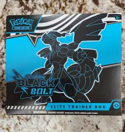 Pokemon TCG: Scarlet & Violet - Black Bolt Elite Trainer ETB Box SMALL TEAR - Image 1