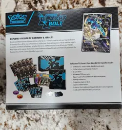 Pokemon TCG: Scarlet & Violet - Black Bolt Elite Trainer ETB Box SMALL TEAR - Image 3