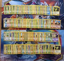 Vintage Pokemon Card Lot WOTC Sets Era Fire 210+ - Image 1