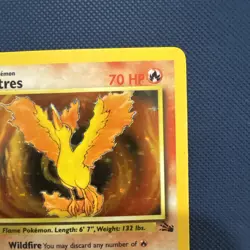 Pokemon TCG Moltres 12/62 Holo Unlimited Rare Fossil Set 🔥 LP - Image 3