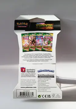 Pokemon TCG: Sword & Shield - Evolving Skies Sleeved Booster Pack 820650808784 - Image 2