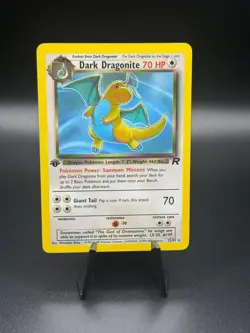 Pokemon Dark Dragonite 1st Edition Non-Holo WOTC 2000 Team Rocket 22/82 - NM/LP - Image 1