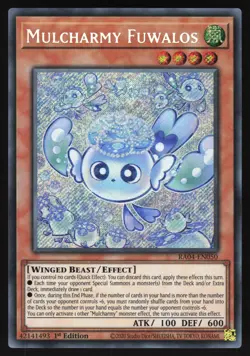 Mulcharmy Fuwalos - RA04-EN050 - Secret Rare - 1st Edition Yugioh - Image 1