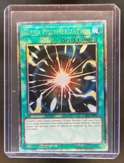 2023 Yu-Gi-Oh! Monstrous Revenge 1st Edition Super Polymerization #BLMR-EN089a - Image 1