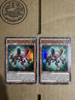 Yu-Gi-Oh! TCG Electromagnet Warrior Set! Alpha, Beta, Gamma And More! - Image 3
