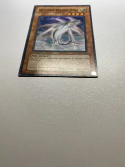 Yugioh GOLDEN FLYING FISH Super Rare 1st Edition PTDN-EN086 HP - Image 2