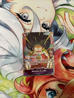 Monkey D Luffy OP07-073 BANDAI Card Games Fest 25-26 Promo One Piece Cards - Image 1