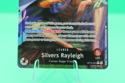 Silvers Rayleigh Alt Art Leader - Legacy of the Master #OP12-001 L One Piece TCG - Image 4