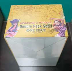 One Piece TCG - OP04 SEALED Display of 8 Kingdoms Of Intrigue Double Packs - Image 4