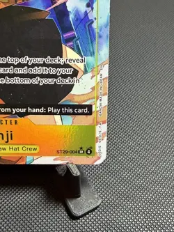 One Piece TCG Sanji ST29-004 Full Art Starter Deck 29 Egghead Alt Art ⭐ (3) - Image 4
