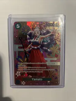 YAMATO - One Piece OP01-121- SP SEC Secret - Awakening of the New Era NM - Image 1