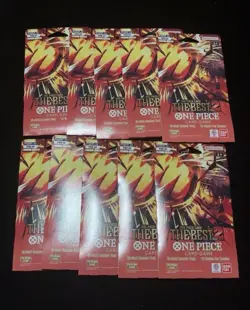 🚛🔥X10 One Piece TCG The Best Vol. 2, PRB-02 Sleeved Booster Packs - Image 2
