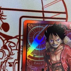 One Piece English Monkey.D.Luffy ST01-001 Leader Foil - Near Mint - Image 5