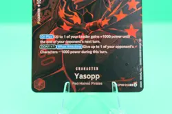 Yasopp OP09-013 SP Foil - Legacy Of The Master English ONE PIECE Minty Fresh - Image 4