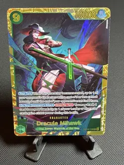 Dracule Mihawk - OP14-119 OP14-119 The Azure Sea's Seven Foil - Image 1
