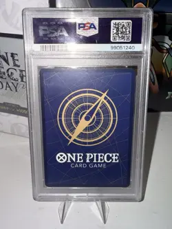 P-055 Monkey D Luffy PRB01 Holo Foil PSA Gem Mint 10 One Piece TCG - Image 2
