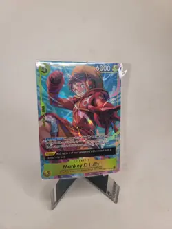 Monkey D Luffy OP07-109 Super Rare SEALED Illustartion Box Vol. 3 M/NM - Image 1