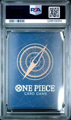 2025 ONE PIECE OP11-A FIST OF DIVINE SPEED 3RD ANV-SILVER MONKEY D. LUFFY PSA 10 - Image 2