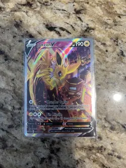 Pokemon Card Jolteon V SWSH183 Sword & Shield Black Star Promo - Image 2