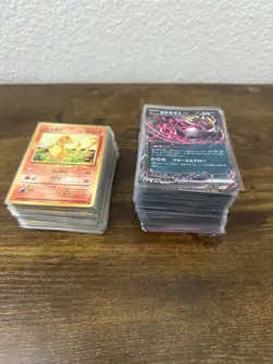 Pokemon Card Mixed Lot - Vintage & Modern Japanese Mix - 260+ Cards - Image 1