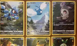 Pokemon Crown Zenith Puzzle Cards Riolu Swablu Duskull Bidoof Pikachu Turtwig Pa - Image 3