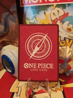 Monkey D. Luffy OP01-003 L ONE PIECE Card ROMANCE DAWN Japanese NM See Pics - Image 5