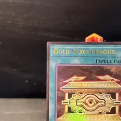Gold Sarcophagus Ch01-en032 1st Edition Ultra Rare Yu-Gi-Oh Card - Image 2