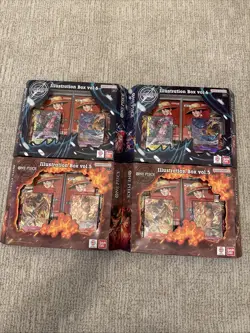 One Piece Card Game Illustration Box Vol. 5 And 6 Sealed (2 of each box 1 LOT) - Image 1