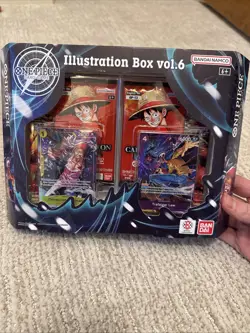 One Piece Card Game Illustration Box Vol. 5 And 6 Sealed (2 of each box 1 LOT) - Image 4