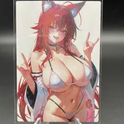Rias Gremory Anime Waifu Card Doujin ACG Goddess Holo - Image 2