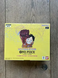 One Piece Card Game OP-07 500 Years in the Future Booster Box Brand New Sealed - Image 1
