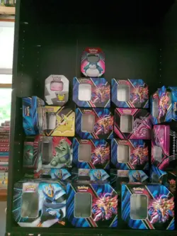 Lot Of 22 Pokemon Empty Tins From Trading Card Games With Rares! +T1#399 - Image 1