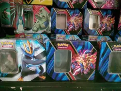 Lot Of 22 Pokemon Empty Tins From Trading Card Games With Rares! +T1#399 - Image 3