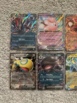 Pokemon Scarlet & Violet Journey Together Lot Of 8 Ex Cards NM - Image 2