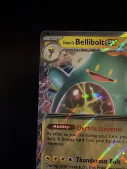 Iono's Bellibolt ex - Prize Pack Series Cards - 053/159 Stamped Promo - Image 3
