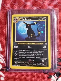 Pokemon Umbreon EX TCG Full Art Holo Rare Card 3/75 NM - Image 3
