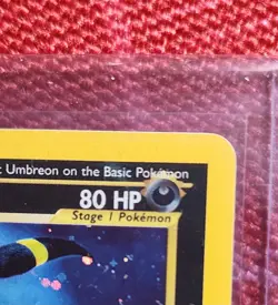 Pokemon Umbreon EX TCG Full Art Holo Rare Card 3/75 NM - Image 5