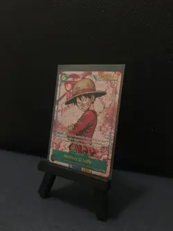 One Piece Trading Card (3 card Lot) LUFFY (includes OP13-118)(SEC), NM - Image 2
