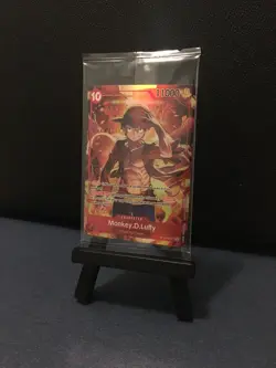 One Piece Trading Card (3 card Lot) LUFFY (includes OP13-118)(SEC), NM - Image 4
